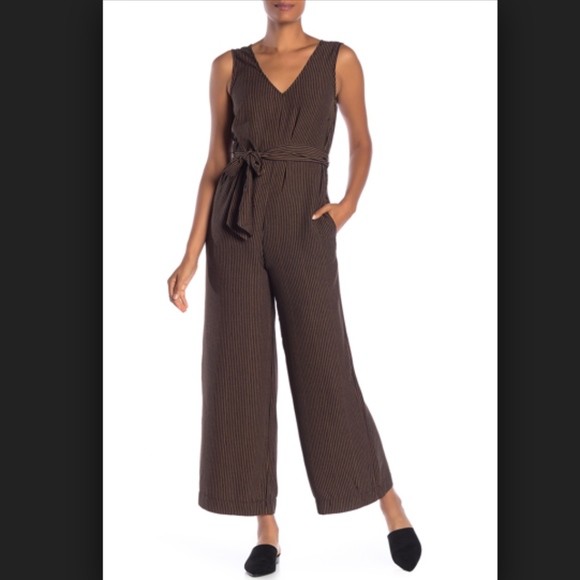 max studio wide leg jumpsuit